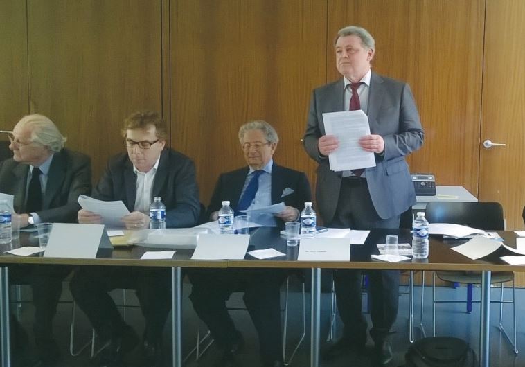 THE ANNUAL RUSSIAN Holocaust University Essay award ceremony in Paris on Thursday was moved from its location at UNESCO headquarters, over anger at the world body’s resolution in April denying any Jewish ties to the Temple Mount or the Western Wall.