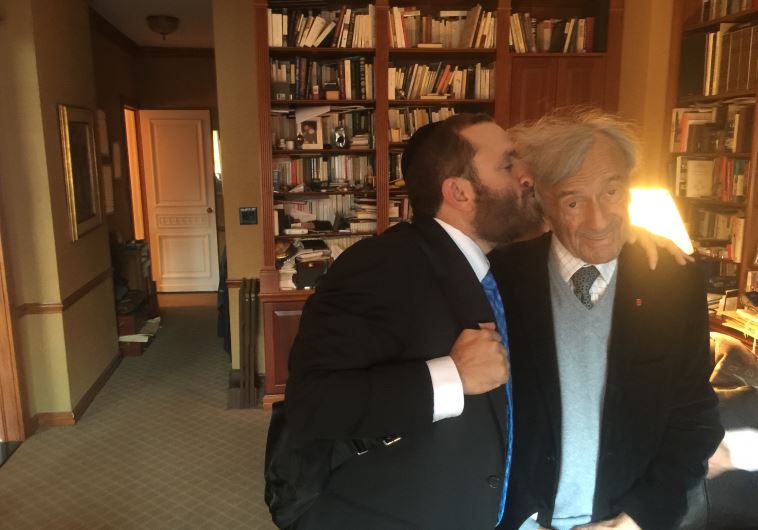 Rabbi Shmuley Boteach and Elie Wiesel