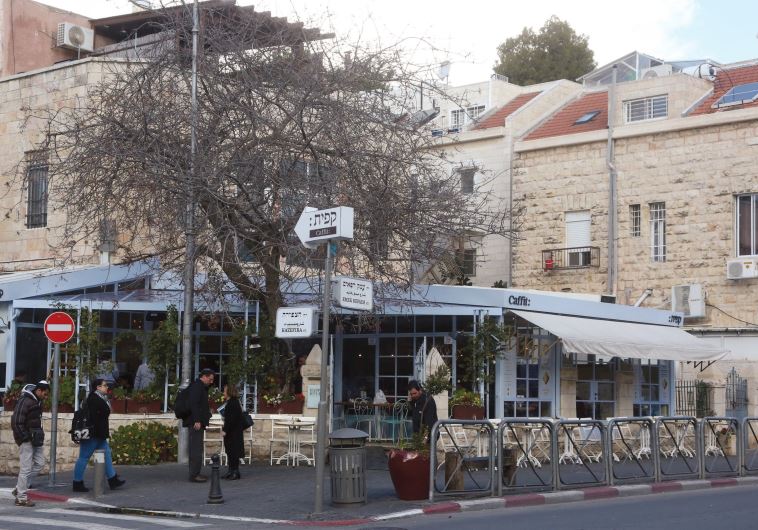 German Colony residents argue that it makes much more sense to run the light rail’s new Blue Line down Harakevet Street, in place of Emek Refaim (pictured)