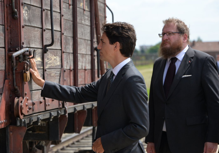 Canadian PM Justin Trudeau visits Auschwitz