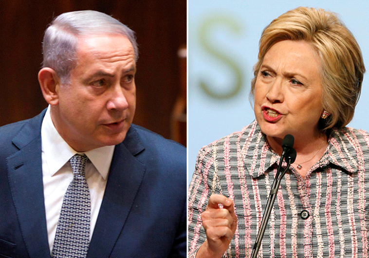 Netanyahu and Clinton