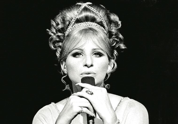 Barbra Streisand performs in 1969
