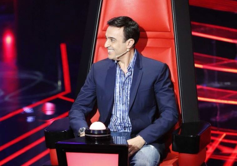 Saber Rebai judging on the Arabic version of "The Voice"