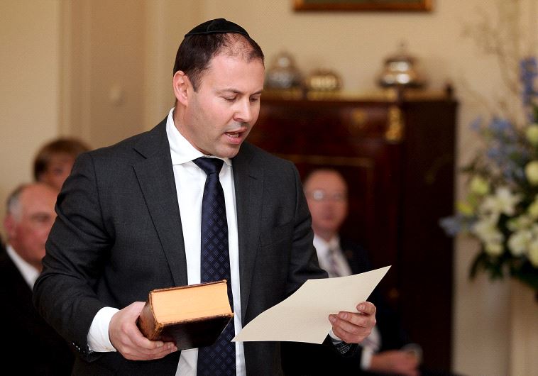 Australia's Minister for Resources, Energy and Northern Australia Josh Frydenberg participates in a swearing-in ceremony at Government House in Canberra,