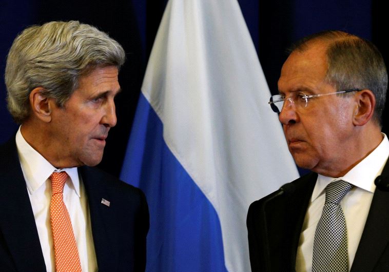 US Secretary of State John Kerry and Russian Foreign Minister Sergei Lavrov