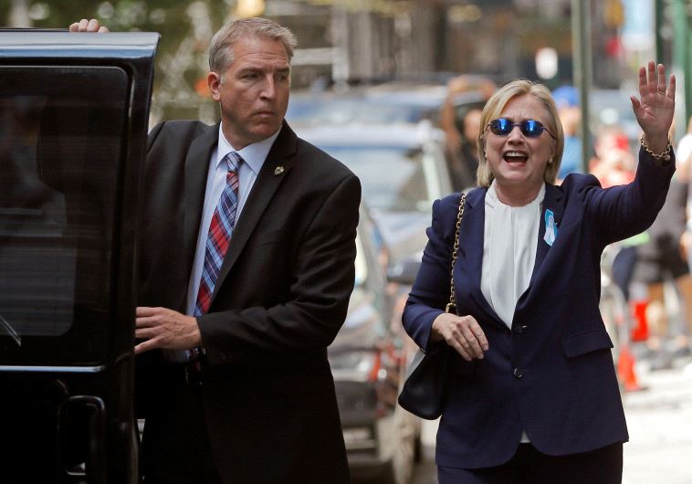 Hillary Clinton in New York City, September 11, 2016