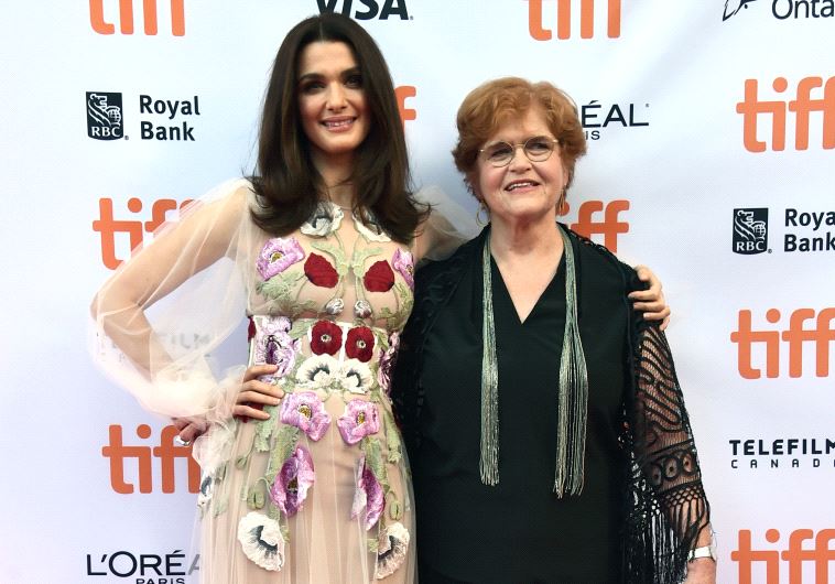 Actress Rachel Weisz (L) and writer, historian Deborah Lipstadt at the 'Denial' premiere