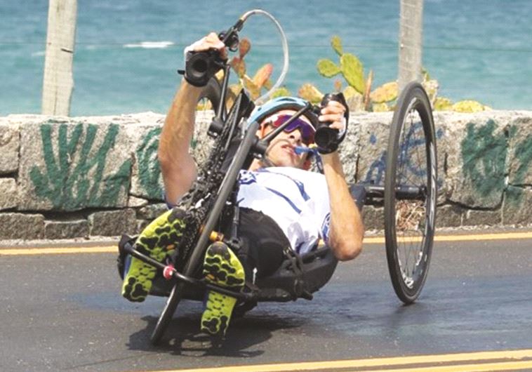 Israeli cyclist Kobi Lion 