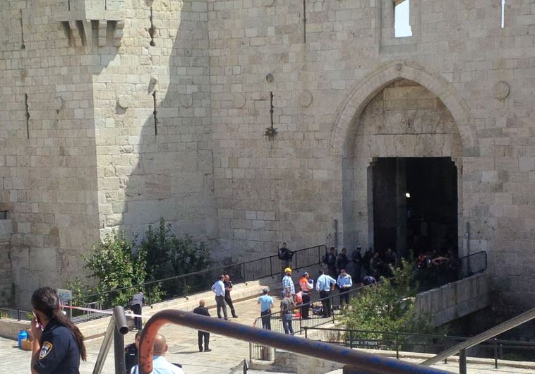 Terrorist attack at Damascus gate