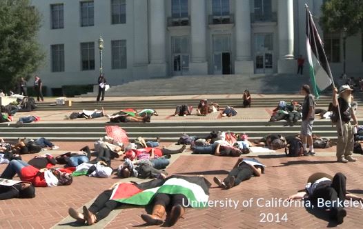 Anti-Israel protest at UC Berkeley 