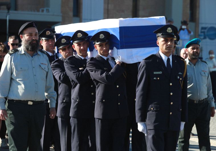 Shimon Peres's funeral.