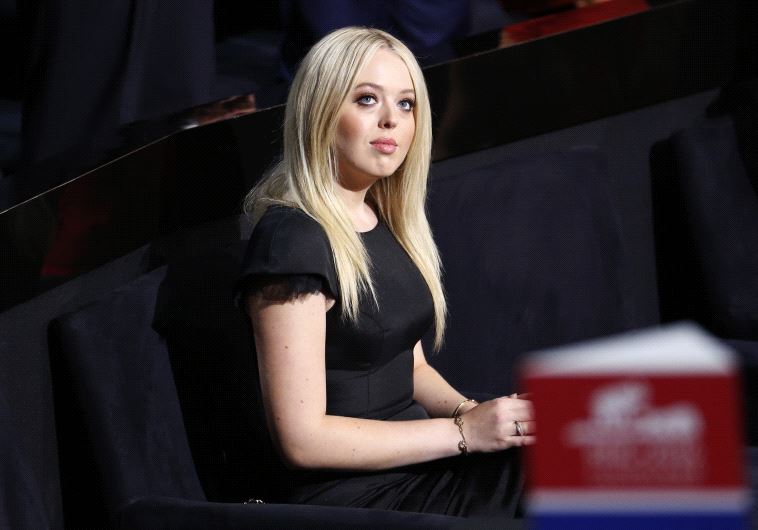 Donald Trump's daughter Tiffany Trump watches the proceedings during the third day of the Republican National Convention in Cleveland, Ohio, U.S., July 20, 2016.