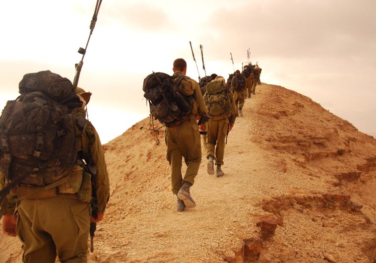IDF elite unit training day