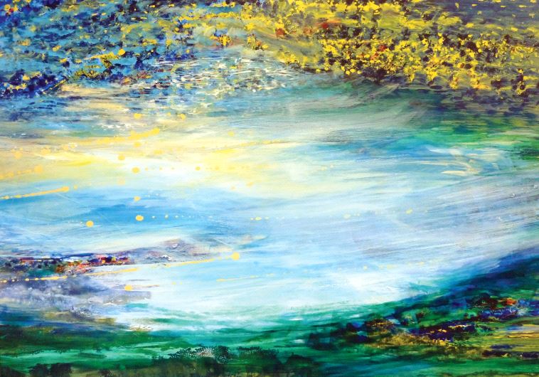 Painting by Meira Raanan
