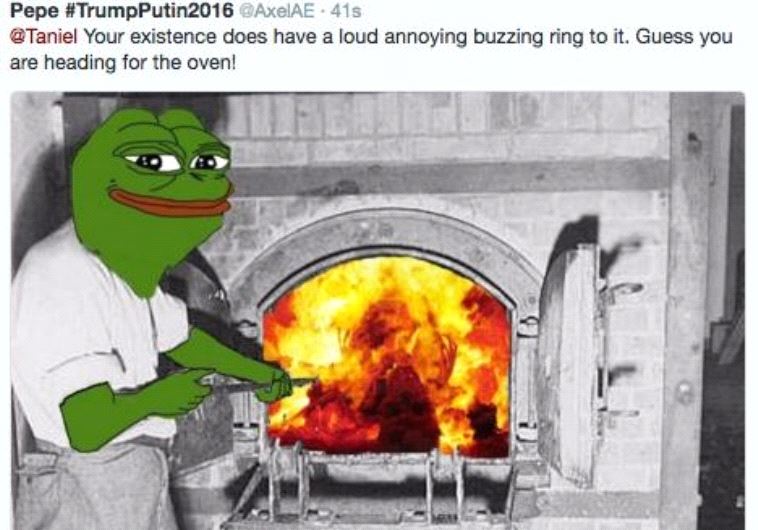 An example of antisemitic incitement on Twitter