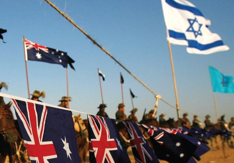 AUSTRALIANS TAKE part in a World War I reenactment near Beersheba in 2007