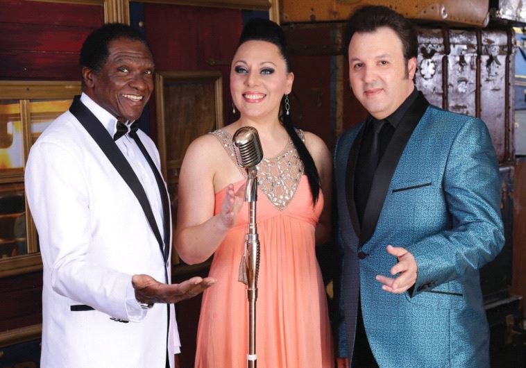 (Left to right) Charles Garrett, Stella Yudko and Zac Hilon all do star turns in rock ’n’ roll nostalgia show ‘Unforgettable.’