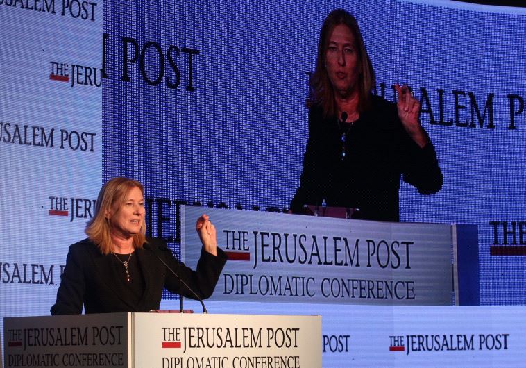 Tzipi Livni at the JPost Diplomatic Conference
