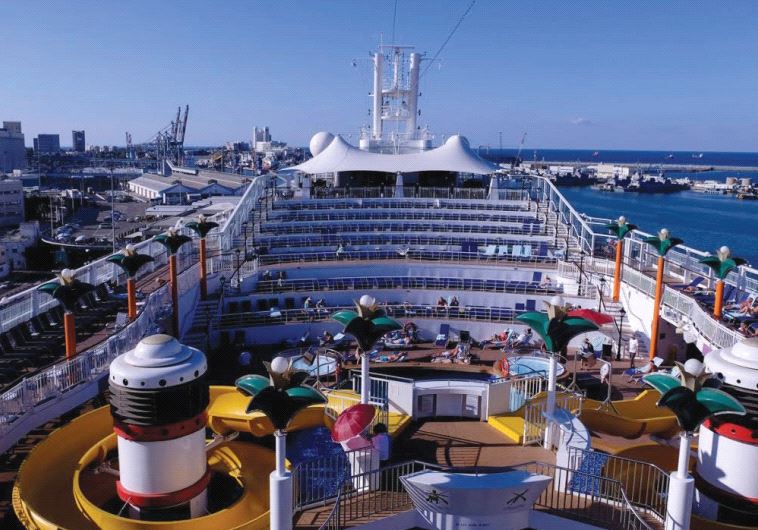 THE Norwegian Star cruise ship docked at Haifa Port
