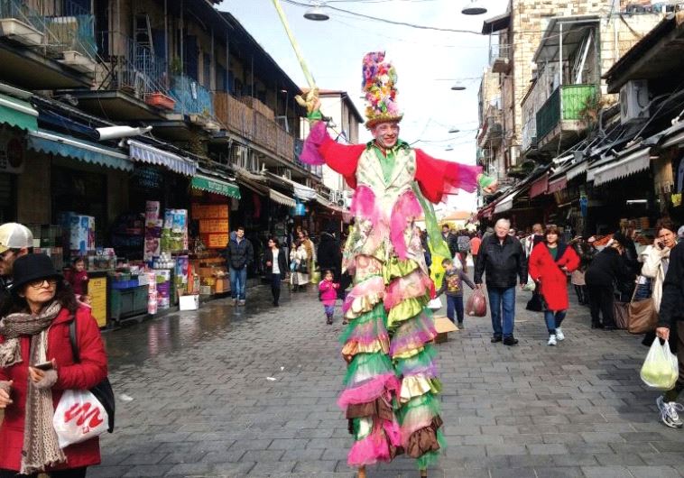 Recent scene at Mahaneh Yehuda