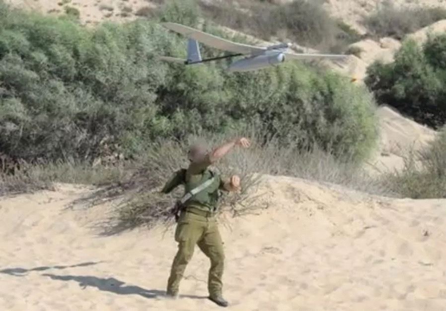 IDF soldier with a drone
