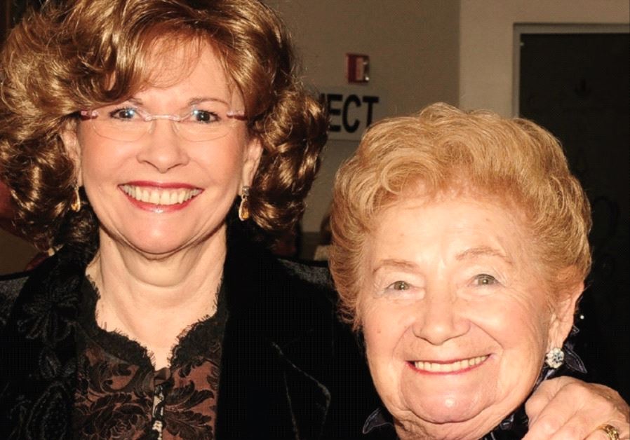 Leah Cik Roth (right), the subject of a stirring account of her Holocaust experiences, co-authored with fellow Miami dweller Menucha Meinstein