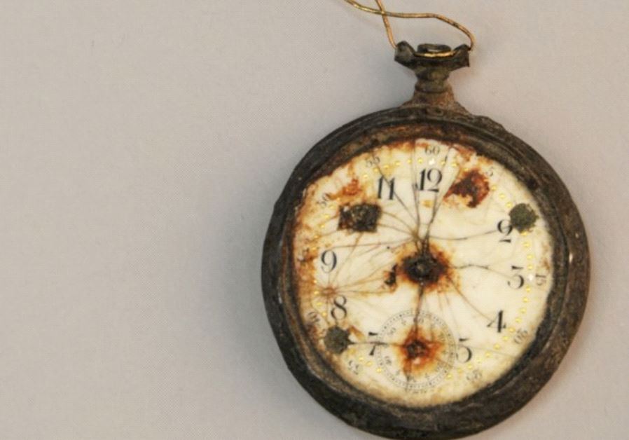 Personal items discovered in 1967 around the Auschwitz gas chambers and crematoria. 