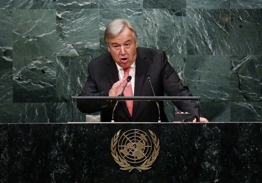 United Nations Secretary-General Antonio Guterres‏