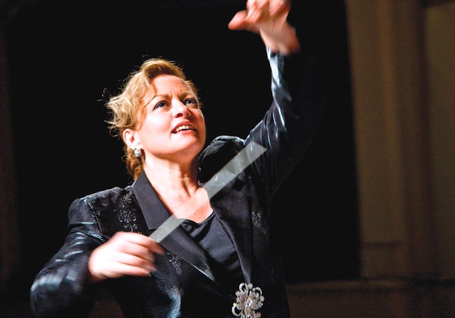 MAESTRO MAGIC: ‘You can’t see the audience, but you can feel their attention,’ says classical conductor Gisele Ben-Dor.