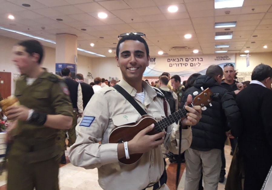 Ron Volkmar, a lone soldier in the IDF.