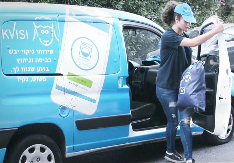 Kvisi app laundry delivery