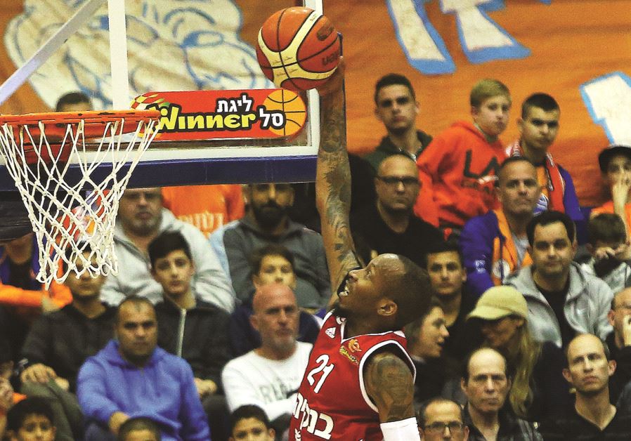 Hapoel Jerusalem’s Jerome Dyson