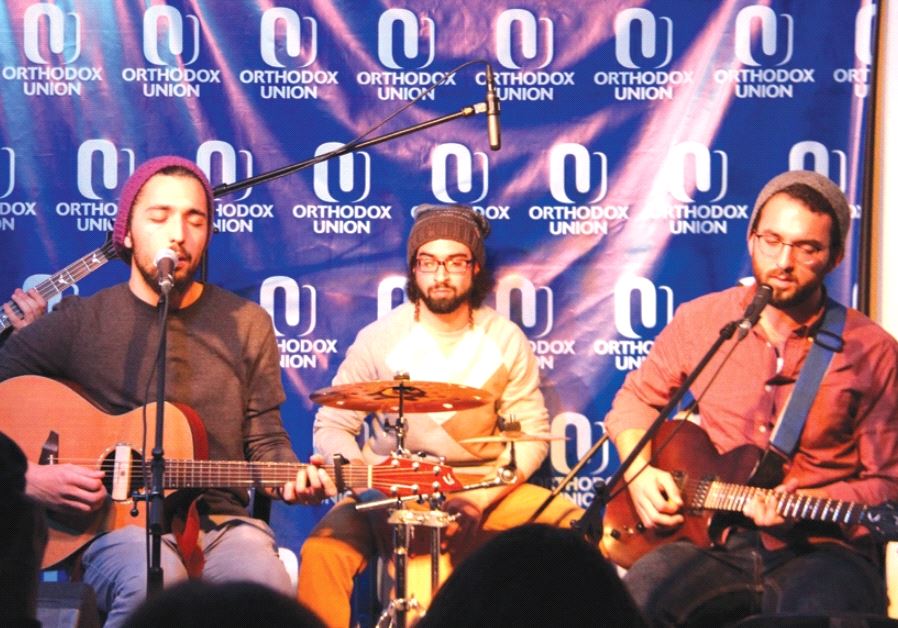The Soulful Sounds of Nuriel featuring the Attias brothers performs at the Hanukka celebration