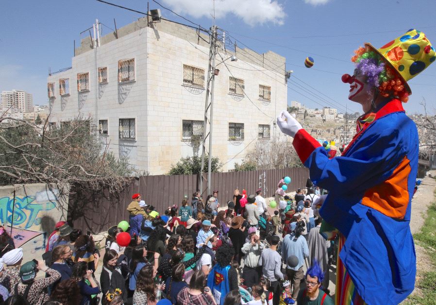 Purim in Hebron