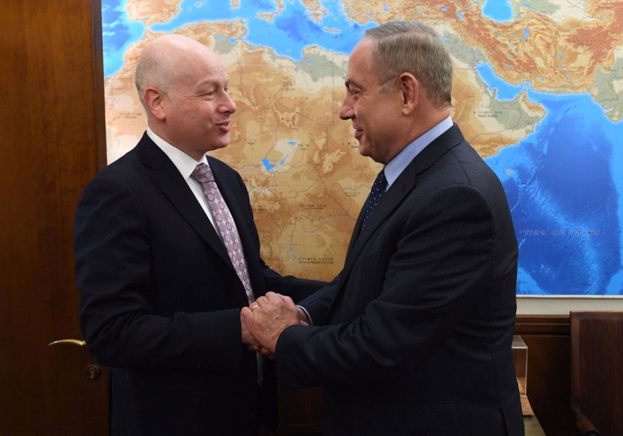 Netanyahu, Greenblatt 