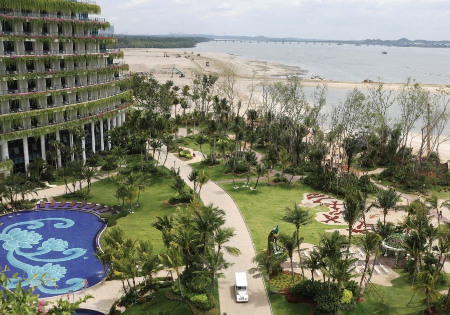 WHY CAN’T Israelis visit here? A newly built hotel in the Country Gardens’ Forest City development in Johor Bahru, Malaysia
