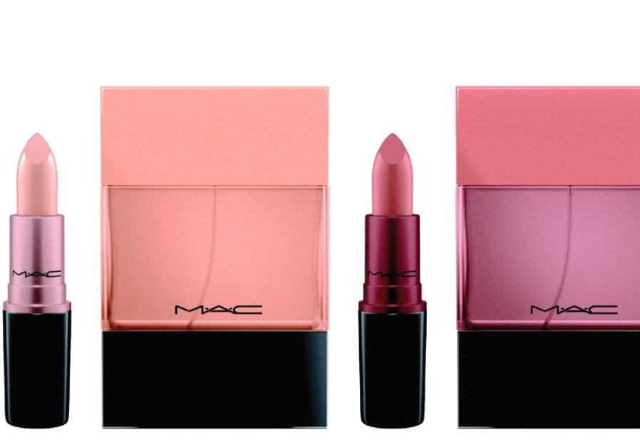 M.A.C. lipstick shades