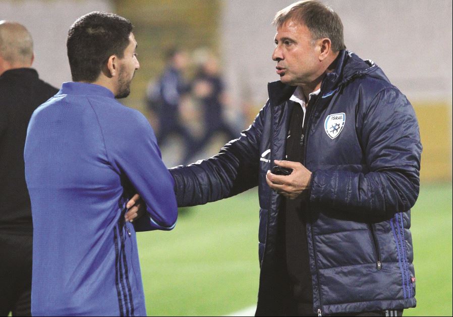 Israel national team coach Elisha levy 