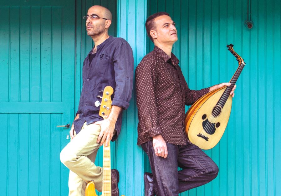 Oud player Yaniv Raba (right) and bass player Yankele Segal are the driving force behind the Luvim project