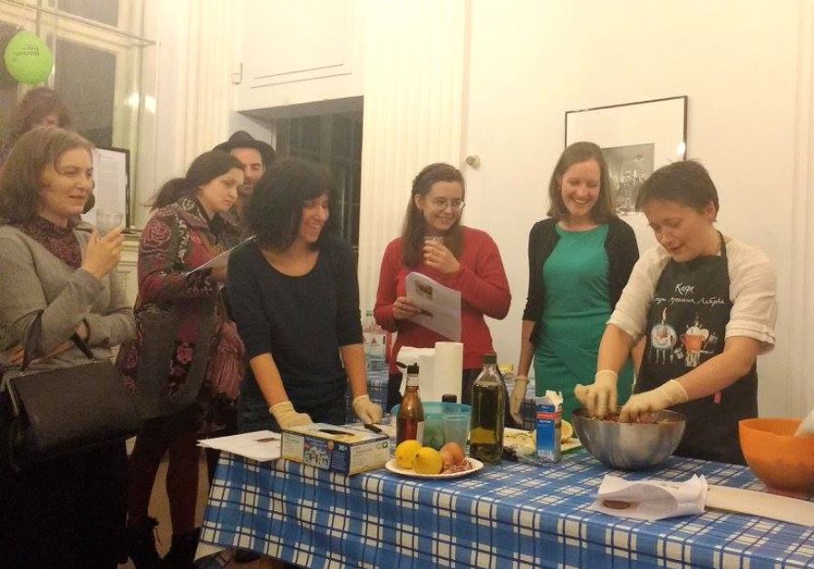A vegan cooking class at the Nosh Berlin food festival in Germany