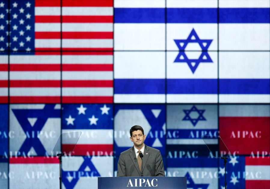 Speaker of the House Paul Ryan (R-WI) speaks to the American Israel Public Affairs Committee (AIPAC) policy conference in Washington