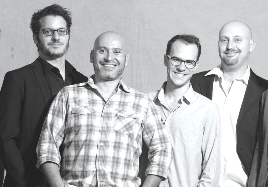 Hagiga founder and reedman Alon Farber (second from right) seen here with the rest of the group