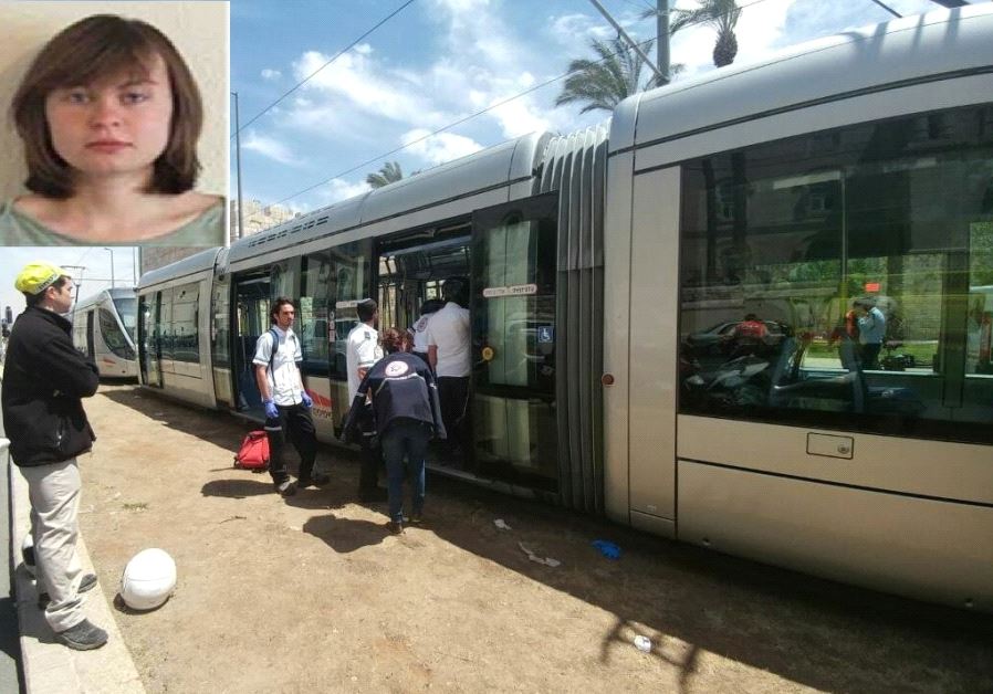 Hannah Bladon, the victim of a stabbing attack at Jerusalem's light rail. 