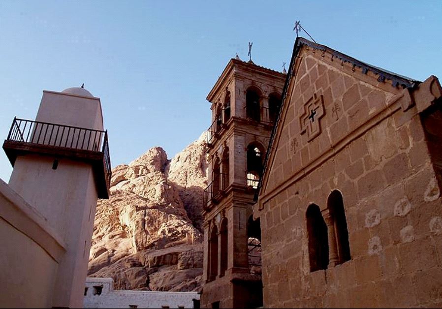 Saint Catherine's Monastery at the Sinai peninsula, Egypt
