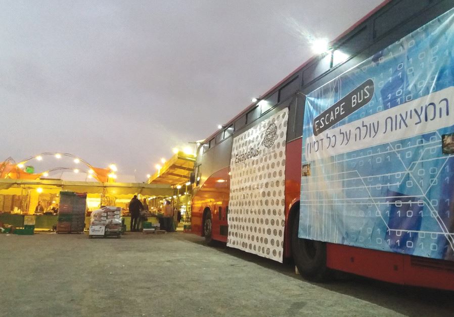 Escape room with a twist: The A-Maze Escape Bus at the First Station