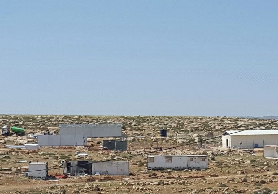 West Bank outpost.