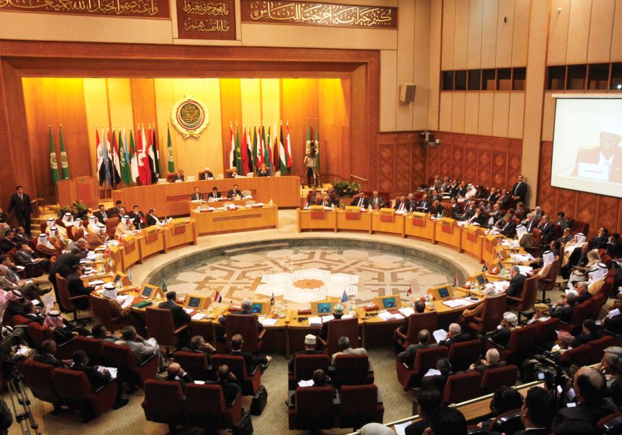 A GENERAL view of the opening session of the Arab Foreign Ministers meeting at Arab League headquarters in Cairo, in 2010.