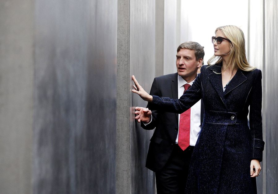 DATE IMPORTED:April 25, 2017Ivanka Trump, daughter and adviser of U.S. President Donald Trump, visits the Holocaust Memorial in Berlin, Germany