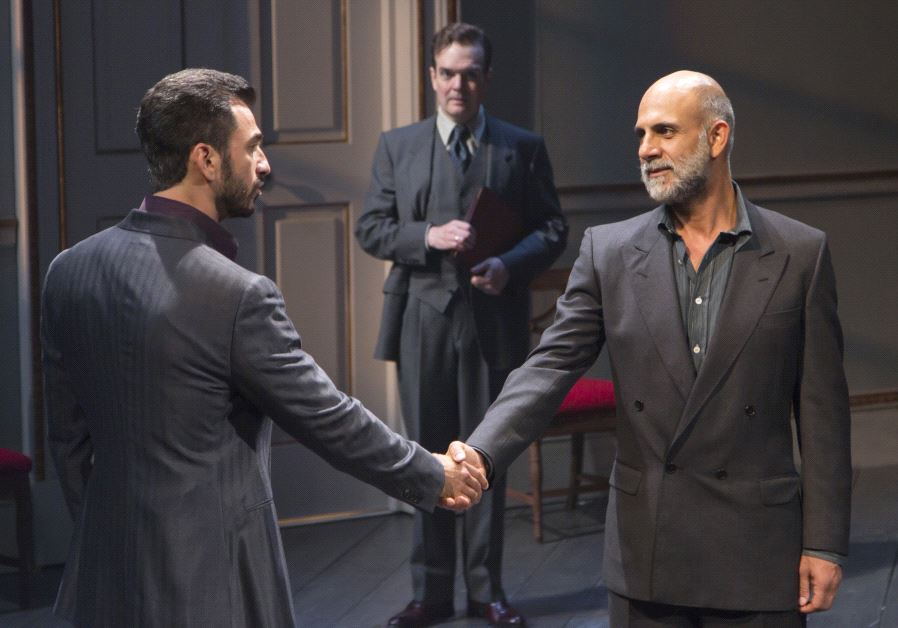 Scene from the play 'Oslo.' 