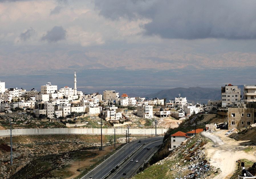 THE PALESTINIAN COMMUNITY of Shuafat sits next to a Jewish neighborhood in Jerusalem. ‘To take advantage of this situation, Israel must be willing to prove it is serious about the two-state solution,’ writes the author
